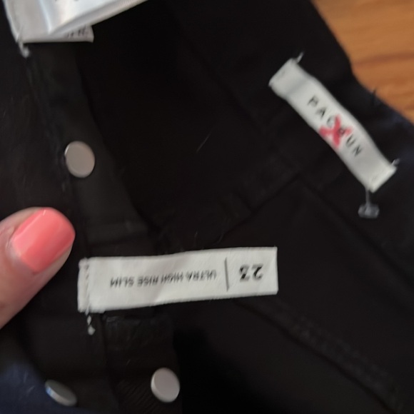 PacSun Size 23 Ultra High Rise Jean With Butterfly Detains NWT 🦋🦋 - Picture 5 of 8